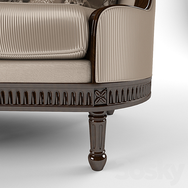 Century Signature Marion Sofa – 22-923 3DSMax File - thumbnail 2