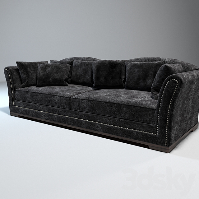 Charles Sofa 4.5 ST 3ds Max - thumbnail 1