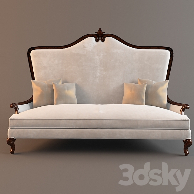 Christopher Guy 3 seat sofa 3DS Max Model - thumbnail 1