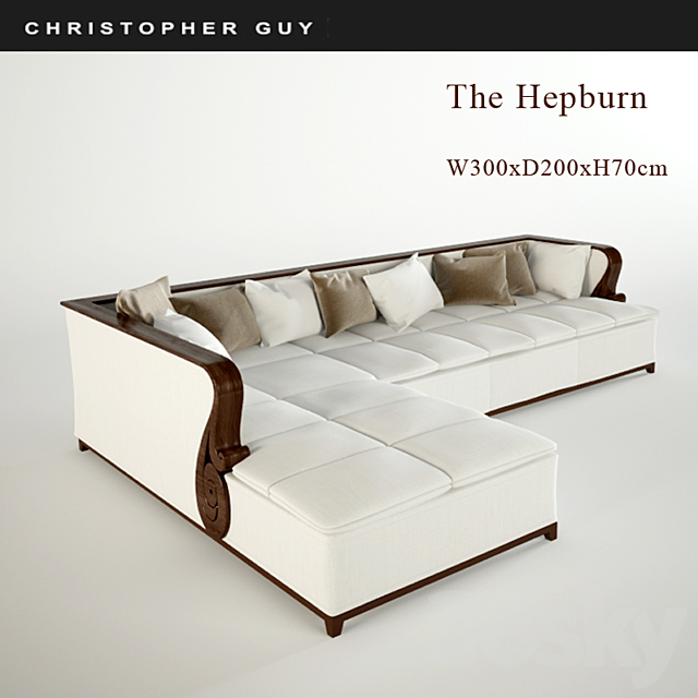 Christopher Guy The Hepburn 3DS Max Model - thumbnail 1