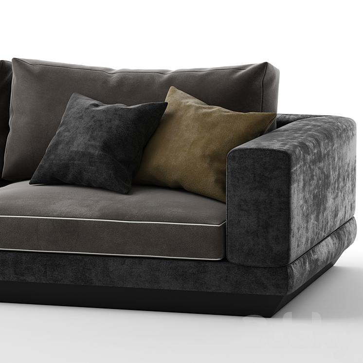 Cipriani Homood dragonfly sofa 3DS Max Model - thumbnail 2