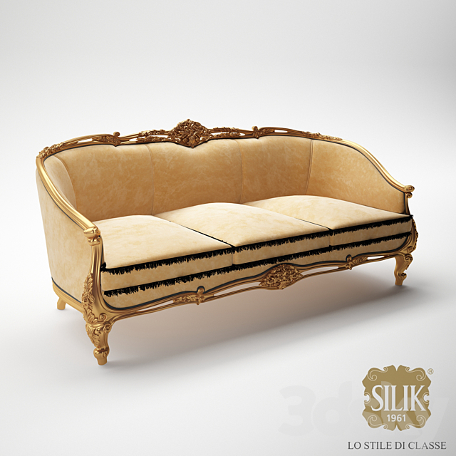 Classic sofa Adone (Silik) 3DSMax File - thumbnail 1