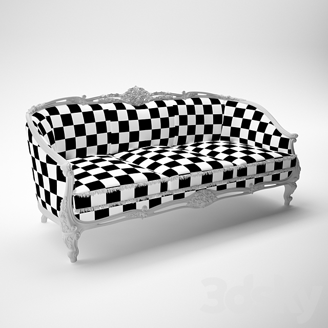 Classic sofa Adone (Silik) 3DSMax File - thumbnail 3