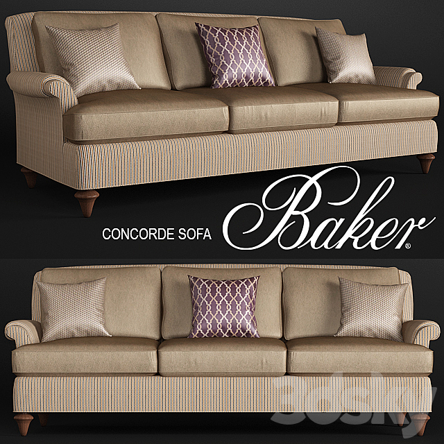 CONCORDE SOFA 3DSMax File - thumbnail 1