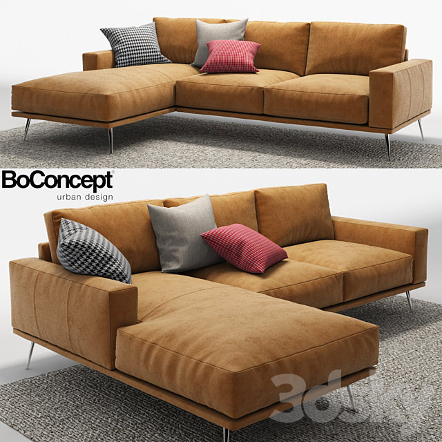 Corner sofa BoConcept 3DSMax File - thumbnail 1