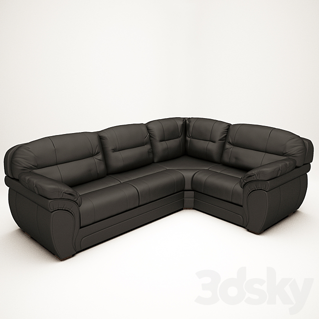 Corner sofa Bristol 3DSMax File - thumbnail 1