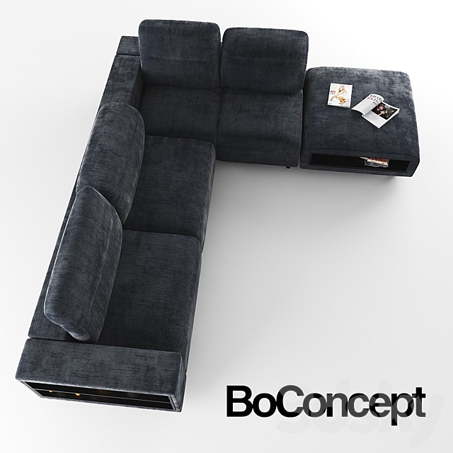 Corner sofa Hampton BoConcept 3DSMax File - thumbnail 1