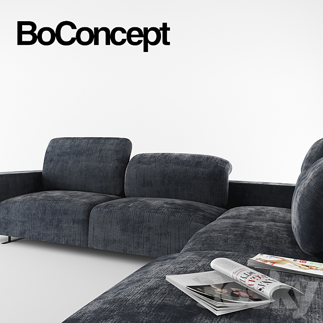 Corner sofa Hampton BoConcept 3DSMax File - thumbnail 2