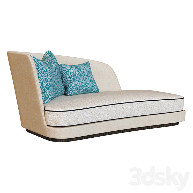 Couch 3DS Max Model - thumbnail 2