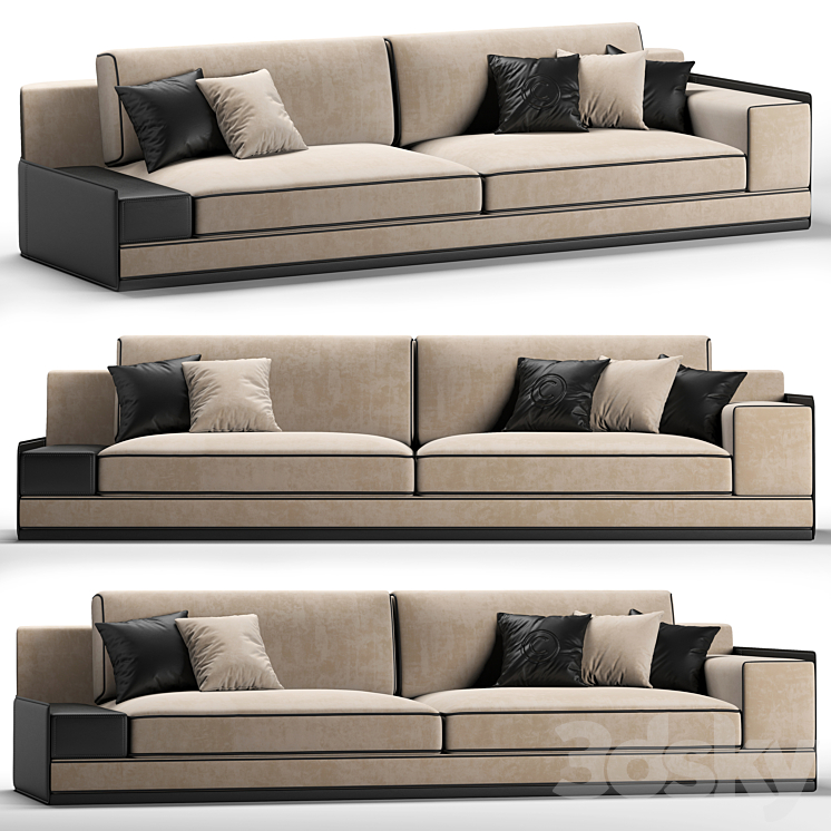 Cprnhomood Starlight Sofa 3DS Max Model - thumbnail 1