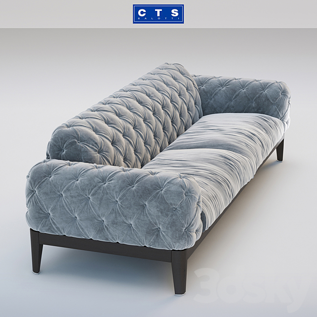 CTS Salotti sofa ELLIOT Divano 3DSMax File - thumbnail 3