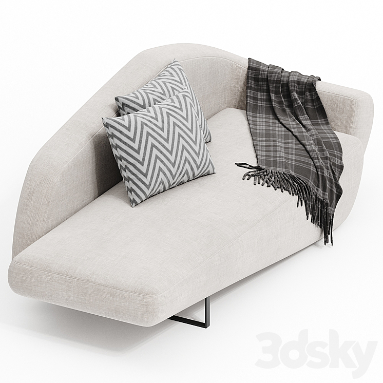 Curator Okha Sofa 3DS Max Model - thumbnail 2