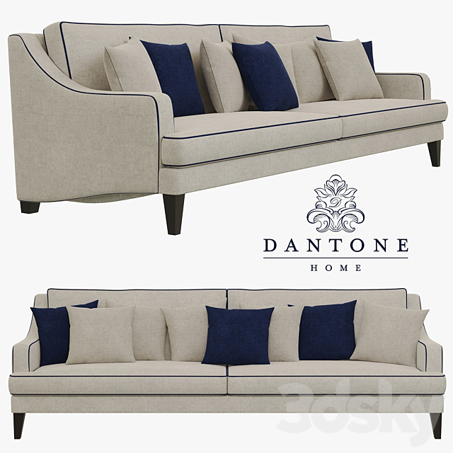 Dantone Home Laimington sofa 3DSMax File - thumbnail 1