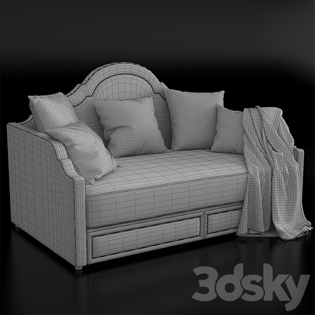 Dantone | “Sofa Bed Keathley” (PRO) 3DSMax File - thumbnail 3