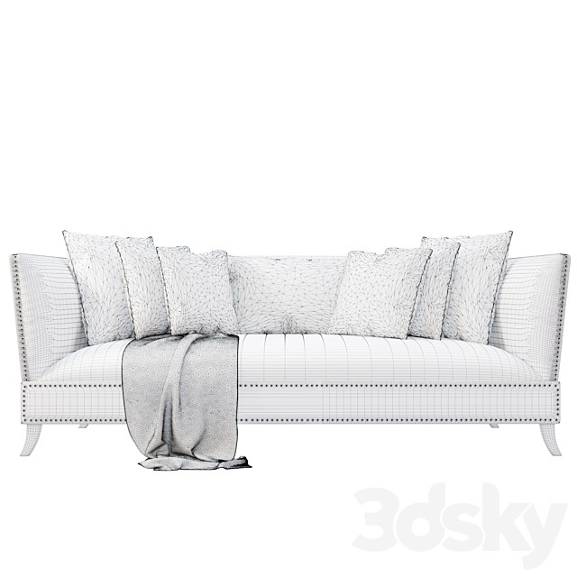 DANTONE Sofa Cardinal 210 3ds Max - thumbnail 3