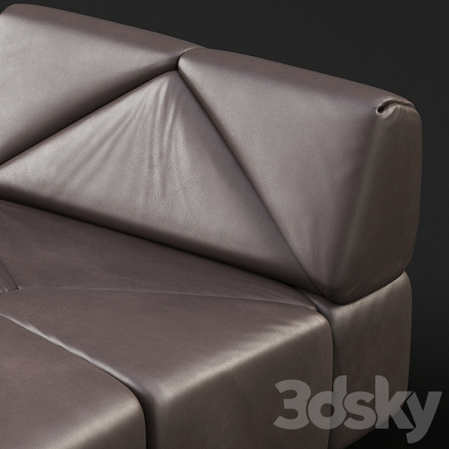 De Sede 88 daybed and table 3DSMax File - thumbnail 2