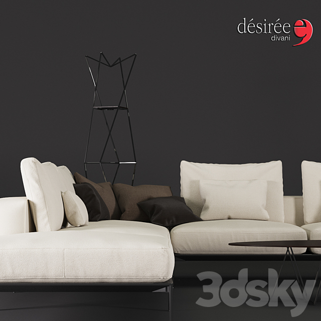 Desiree Savoye Sofa 3DSMax File - thumbnail 2