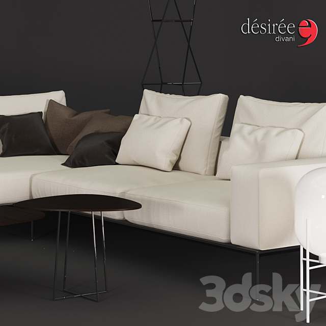 Desiree Savoye Sofa 3DSMax File - thumbnail 3