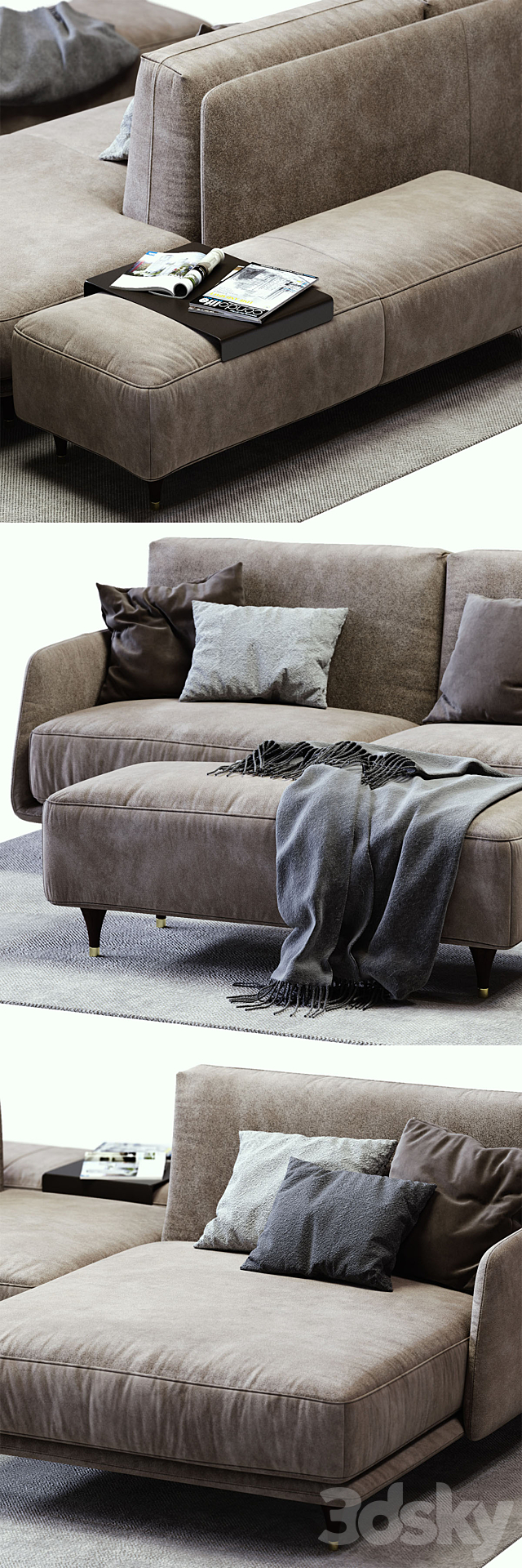 Ditre Italia ELLIOT Sofa 3DSMax File - thumbnail 2