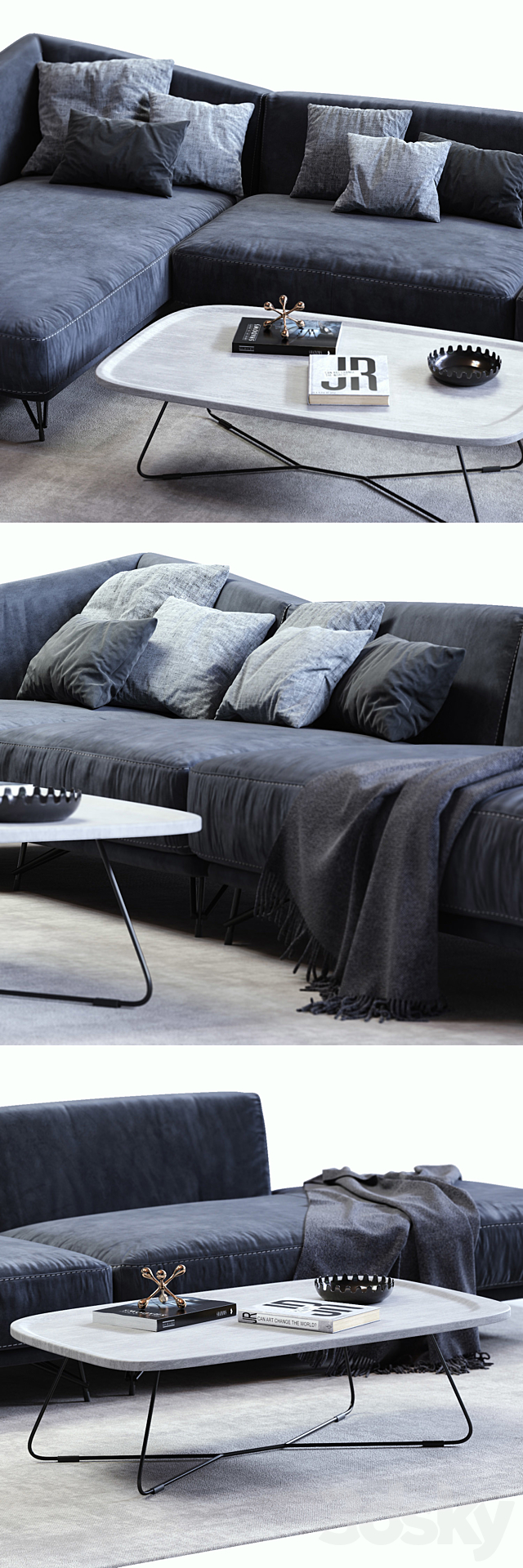 Ditre Italia LENNOX Sofa 02 3DSMax File - thumbnail 2