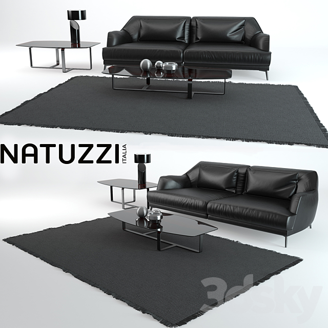 Don Giovanni Sofa Natuzzi 3DSMax File - thumbnail 1