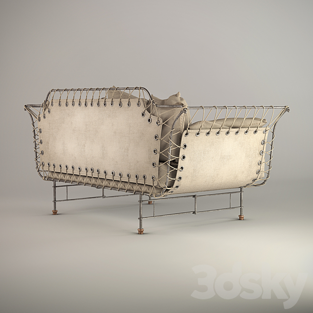 DR. LIVINGSTONE’S FOLDING CAMPAIGN BED 3DSMax File - thumbnail 2