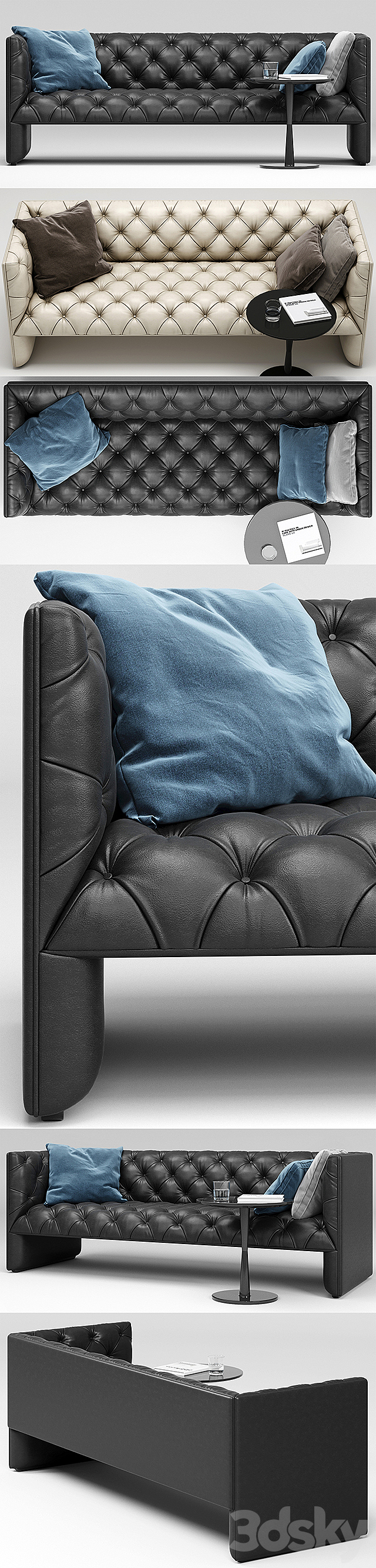 Edwards sofa 3DSMax File - thumbnail 2