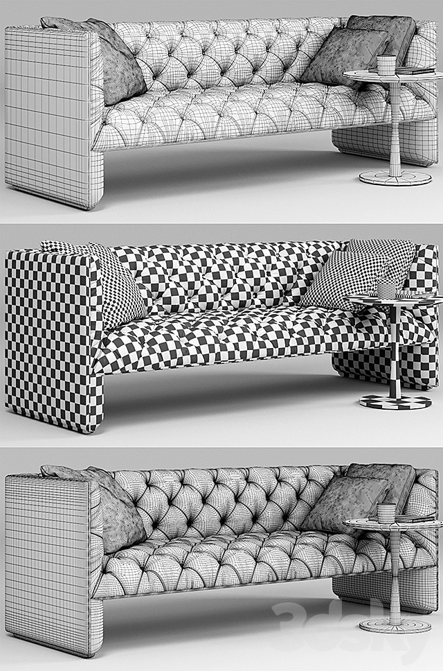 Edwards sofa 3DSMax File - thumbnail 3