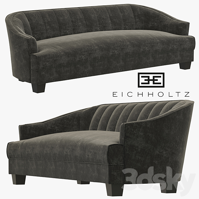 Eichholtz Polaris sofa 3ds Max - thumbnail 1