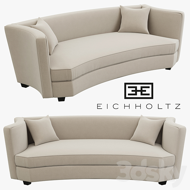 Eichholtz Sofa Giulietta 3DSMax File - thumbnail 1