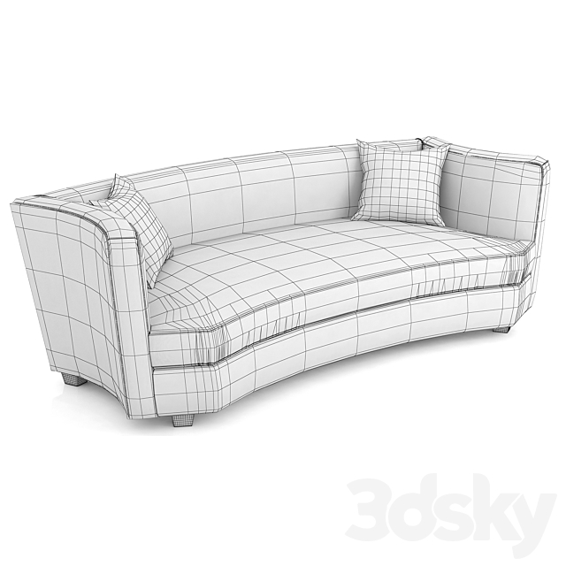 Eichholtz Sofa Giulietta 3DSMax File - thumbnail 2