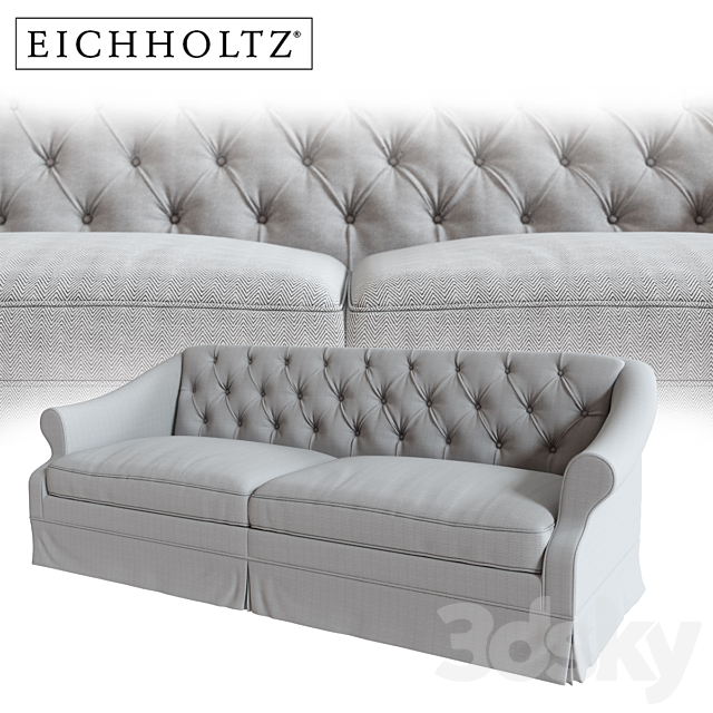 Eichholtz Sofa Langford 3DSMax File - thumbnail 1