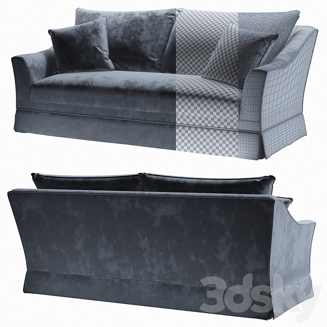 Eichholtz Sofa Marlborough 3DSMax File - thumbnail 3