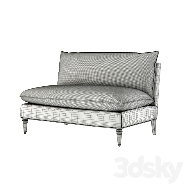 EICHHOLTZ Sofa Maxwell 108087 3DSMax File - thumbnail 3