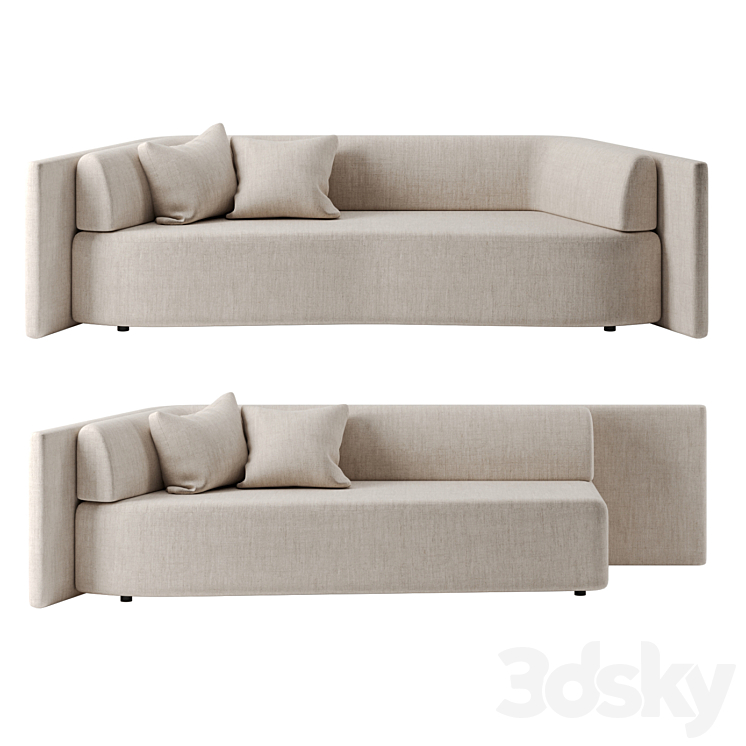 Eko sofa set 1 by Delcourt Collection 3DS Max Model - thumbnail 1
