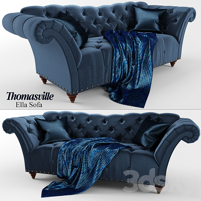 Ella Sofa 3DSMax File - thumbnail 2