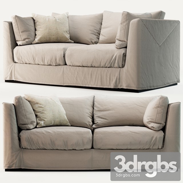 EOS 2P Sofa 3dsmax Download - thumbnail 1