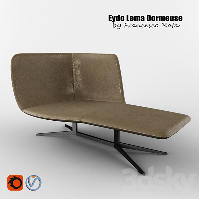 Eydo Lema Dormeuse 3DSMax File - thumbnail 2