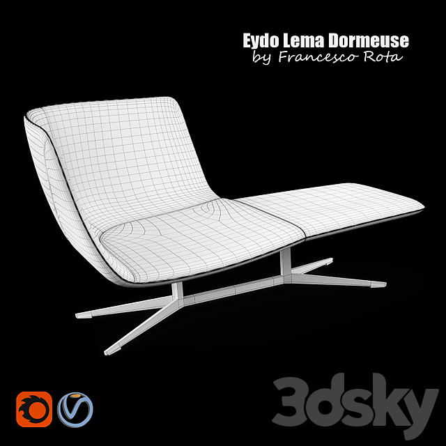 Eydo Lema Dormeuse 3DSMax File - thumbnail 3