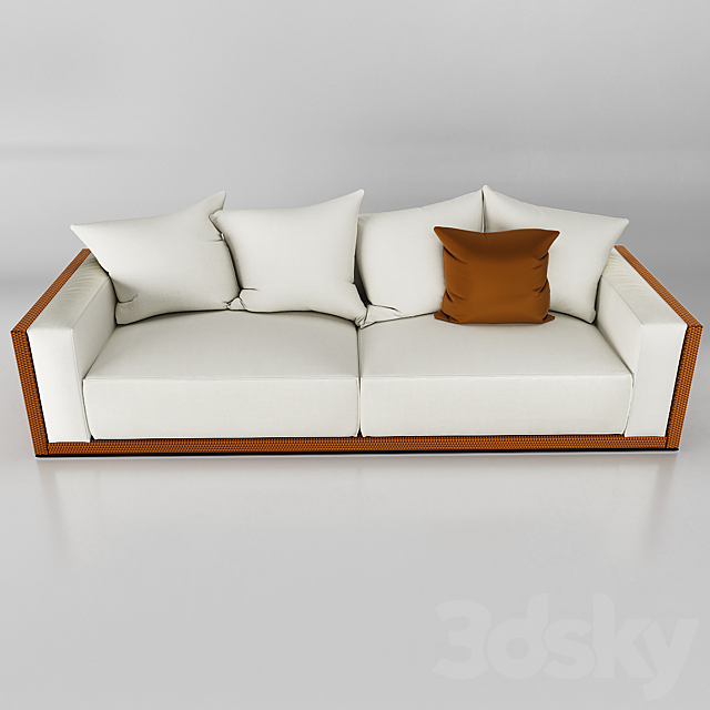 Fendi Freedom Sofa 3DSMax File - thumbnail 2