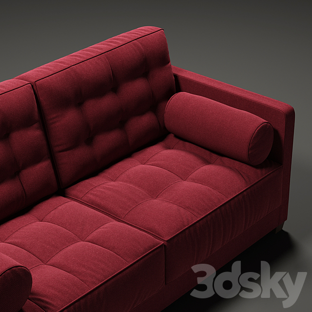 Flexform Le canape 3DSMax File - thumbnail 2