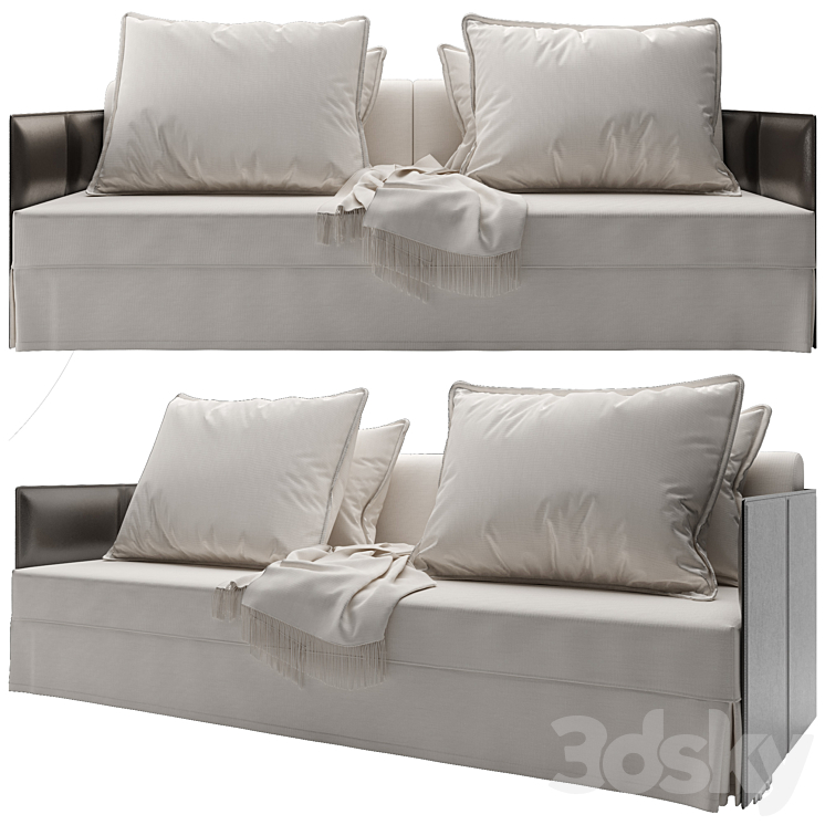 Flexform-sofa-Eden 3DS Max Model - thumbnail 1