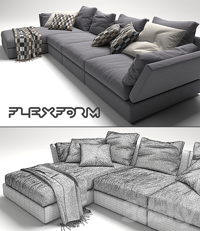 Flexform Sunny 3DSMax File - thumbnail 3