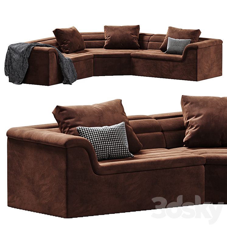 FLOAT SOFA BY SARAH ELLISON 3DS Max Model - thumbnail 1