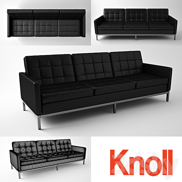 Florence Knoll Style 3DSMax File - thumbnail 1