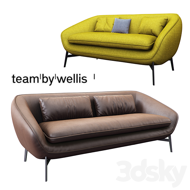 FLOW SOFA 3DSMax File - thumbnail 1