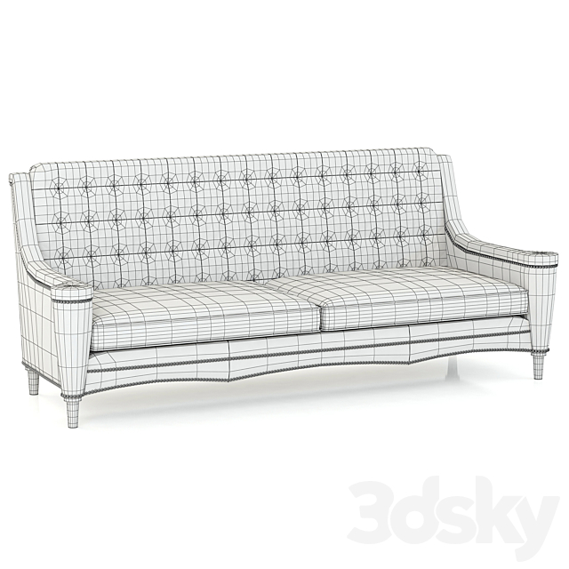 Francesco Molon SOFA BERKELEY D521 3DSMax File - thumbnail 2