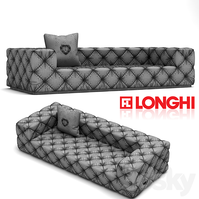 Fratelli Longhi – Must Sofa 3DS Max Model - thumbnail 3