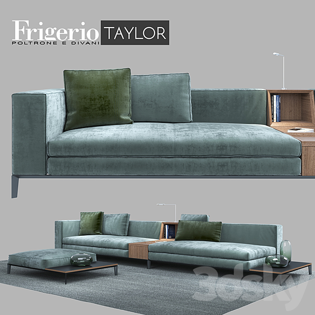 FRIGERIO Italia TAYLOR sofa set 3DSMax File - thumbnail 2