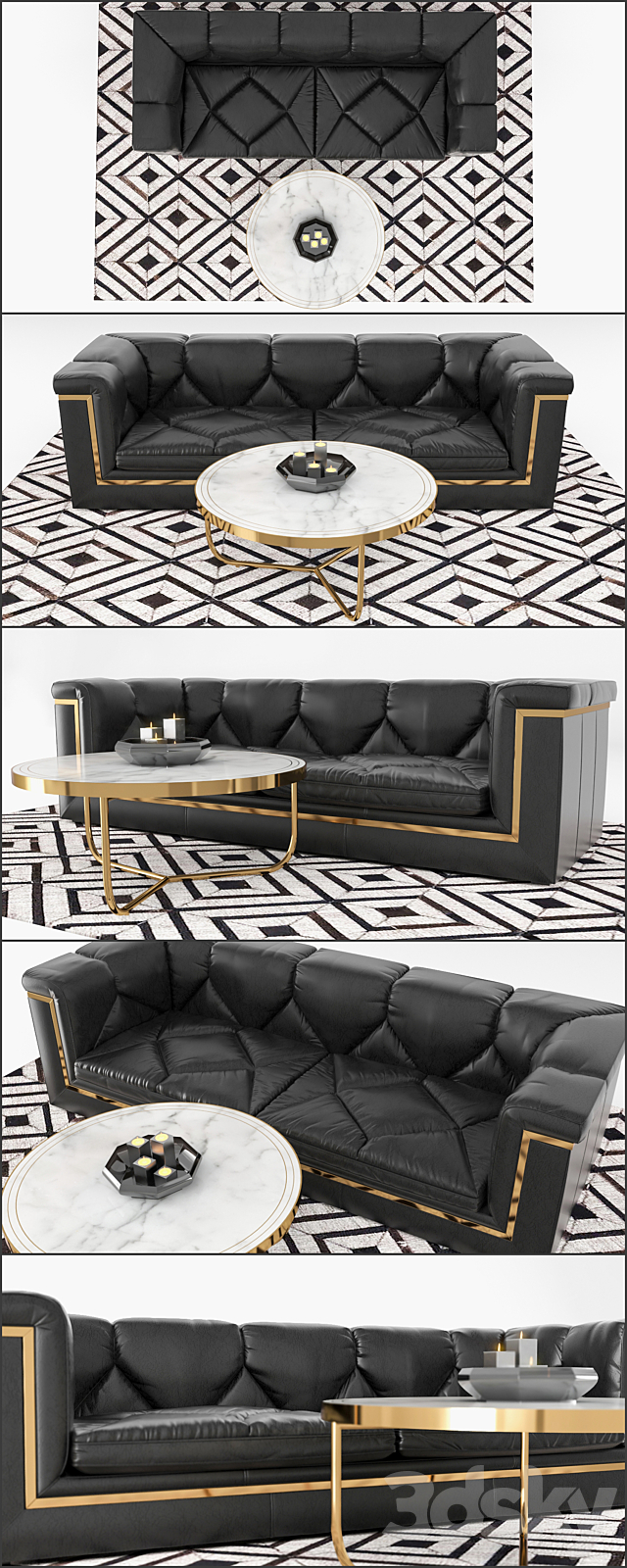 GATSBY SOFA. Timothy Oulton. 3DSMax File - thumbnail 2